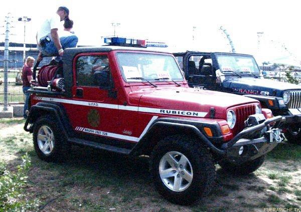 JEEP WRANGLER DE BOMBEROS 4x4